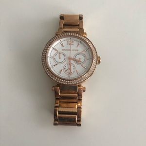 Rose Gold Michael Kors Watch